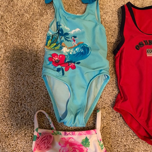 Girls 6-12 month swimsuit lot - Picture 3 of 5